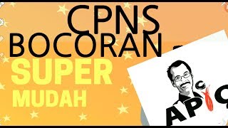 Bocoran CPNS 2019 2020 - Pola Deret Trik 7 Detik