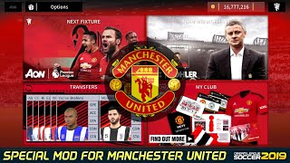 DLS 19 MOD MANCHESTER UNITED | UNLIMITED | UPDATE SKUAD