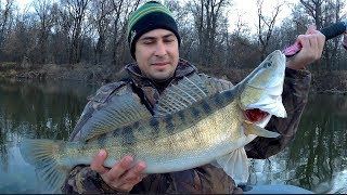 Трофейная рыбалка! Ловля Судака на джиг поздней осенью