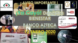 ?Información: ¡Ya Cayeron! los Depósitos de Bienestar de Banco Azteca Discapacidad y Adultos Mayores