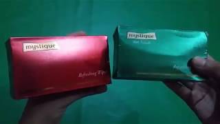 Unboxing Mystique Wet Tissues !