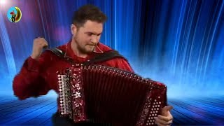 РОК ТОККАТА ♫ Виртуозное исполнение на гармони ♫ Rockmusik auf dem Akkordeon. Играй гармонь