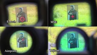 Reflex sight comparison