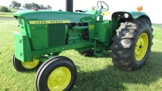 JD 4020 Tractors Sold for Big $$ on Bedford, IA Collector Auction 6/28/14