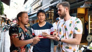 CHABY HAN İLE SOKAK LEZZETLERİ #4 w/ Louis & Michele - Tatlıcılar