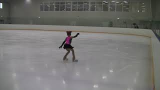 Фигурное катание. Елизавета Алейник, 5 лет, 1 место 3 юношеский разряд