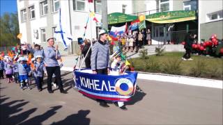 Парад  победы в детском саду. 9 мая. дет. сад "Город детства". Кинель