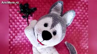 Амигуруми: схема Пижамница Хаски. Игрушки вязаные крючком - Free crochet patterns.