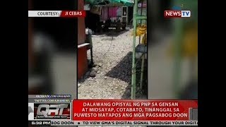 QRT: 2 opisyal ng PNP sa GenSan at Midsayap, tinanggal sa puwesto matapos ang mga pagsabog doon