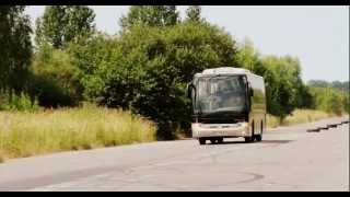 LAZ 4207 bus brake testing (Лаз)