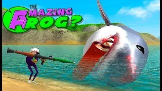 ДЖОКЕР против МЕГАЛОДОНА Удивительная Лягушка победила Мегалодона AMAZING FROG won the MEGALODON #6