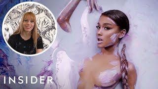 Meet Ariana Grande's Body Paint Artist For The 'God Is A Woman' Music Video