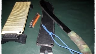 Sharpening the Condor Golok - Viewer Request