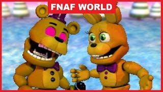 FNAF World #5 | Fredbear & Spring Bonnie unlocked