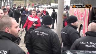 ЦСКА пристигна за контролата в Горна Оряховица