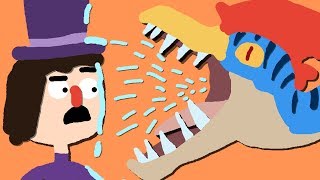 Zombey stiehlt Monster-Eier.