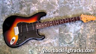 Minor Smooth Jazz Guitar Backing Track in Am YBT