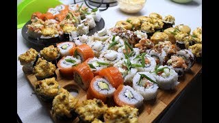 ГОТОВИМ СУШИ И РОЛЛЫ ДОМА НА 1000 РУБ.