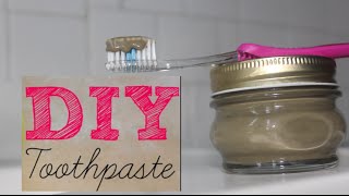 DIY Toothpaste