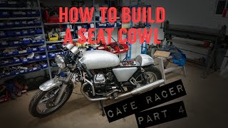 Moto Guzzi Cafe Racer Part4: How to build a seat cowl
