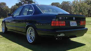 Modified BMW E34 540i -  One Take