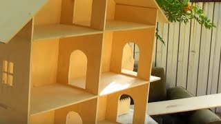 Как сделать кукольный домик своими руками. За один вечер.
