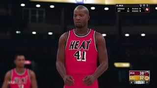 NBA 2K18 | ALL TIME MIAMI HEAT | LEBRON EN MODO PLAYOFFS