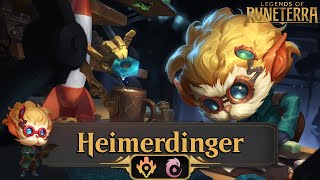 Legends of Runeterra | Heimerdinger Control DeckTech & Gameplay [Like Bolas]