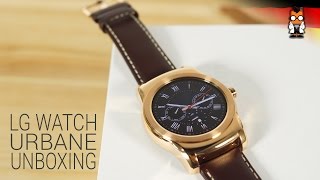 LG Watch Urbane Unboxing & erster Eindruck [deutsch]