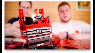 ГЕНИЙ СДЕЛАЛ КОНСТРУКТОР обзор конструктора FISCHERTECHNIK реакция Сафронова и Широ