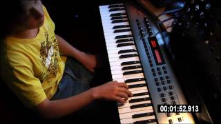 Canon Rock Piano Cover By Thijs - 13 Years old!