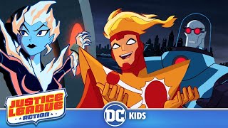 Justice League Action | Firestorm To The Rescue | DC Kids