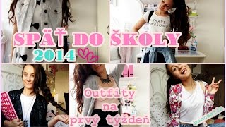 ♡ Späť do školy: Outfity na prvý týždeň ♡ 2014