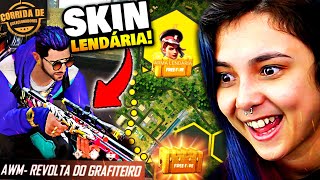 CONSEGUI A SKIN LENDÁRIA DA AWM! CORRIDA DE COLECIONADORES - Free fire