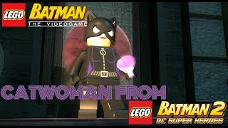 All Cutscene with Catwoman from LEGO Batman 2: DC Super Heroes in LEGO Batman The Videogame MOD