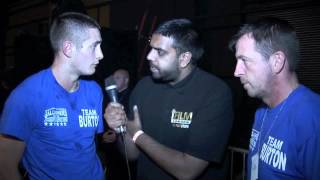 HOSEA BURTON & JOE GALLAGHER POST FIGHT INTERVIEW FOR iFILM LONDON / BURTON v TUCKER