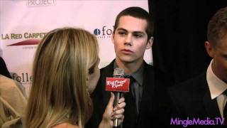 Dylan O'Brien, Teen Wolf, at the 2nd Annual Thirst Project Gala Red Carpet