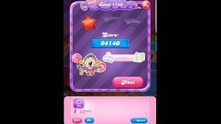 Candy Crush Saga Level 1748