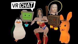 ИИСУС ФИЗИК!!??// ПРИКОЛЫ В VR CHAT!!!