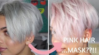 FANOLA ORO THERAPY 24K COLOR MASK - ROSA - PINK HAIR
