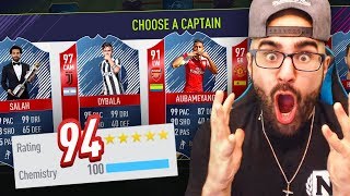 INSANE 194 DRAFT CHALLENGE!! FIFA 18 Ultimate Team Draft