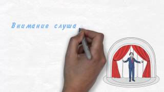 Рисованное видео для Дмитрия Малиночки. Тренинги по риторике