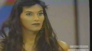 Raridade: Sandra Pfeiffer (Sandro Ribeiro) no Show de Calouros 1980