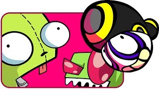 Top 10 Creepy Disturbing INVADER ZIM Episodes [Midnight Society]