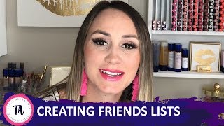 FACEBOOK FRIENDS ? Creating & Organizing Friends Lists!