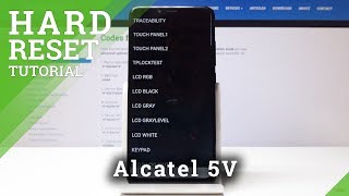 HARD RESET ALCATEL 5V - Factory Mode / Wipe Data / Remove Password
