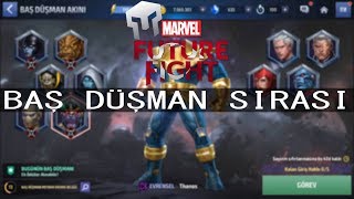 Marvel: Future Fight - Baş Düşman Sıralaması