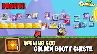 PROFIT!! OPENING 600 GOLDEN BOOTY CHEST!!!