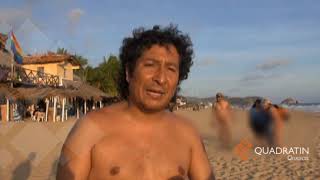 Zipolite, única playa nudista legal en México