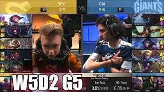 Splyce vs GIANTS | Week 5 Day 2 S6 EU LCS Spring 2016 | SPY vs GIA G2 W5D2